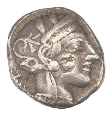 Lot 476 - Greece. Athena Tetradrachm Owl, circa 454-404 BC silver coin