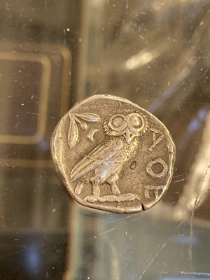 Lot 476 - Greece. Athena Tetradrachm Owl, circa 454-404 BC silver coin