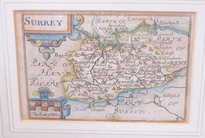 Lot 161 - Drayton (Michael). Untitled allegorical map of Yorkshire, circa 1622