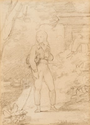 Lot 234 - Lawrence (Thomas, 1769-1830). Study of a Boy in a Landscape, & 5 others