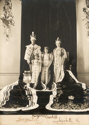 Lot 260 - King George VI (1895-1952), Queen Elizabeth, the Queen Mother (1900-2002), 1937