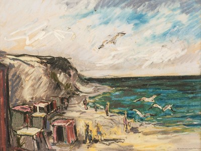 Lot 192 - Weissenborn (Helmut, 1898-1992). Beach Scene, circa 1950s..., and seven others