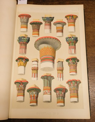 Lot 373 - Jones (Owen). The Grammar of Ornament...., 1st edition, 1856