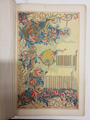 Lot 373 - Jones (Owen). The Grammar of Ornament...., 1st edition, 1856