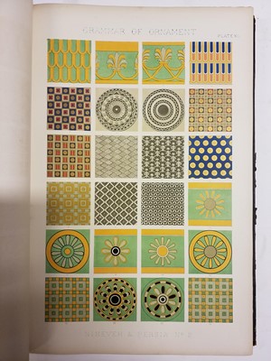 Lot 373 - Jones (Owen). The Grammar of Ornament...., 1st edition, 1856