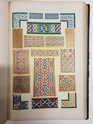 Lot 373 - Jones (Owen). The Grammar of Ornament...., 1st edition, 1856