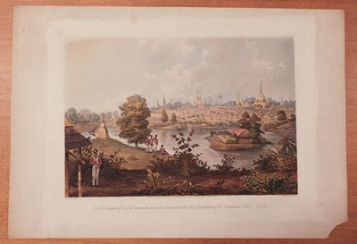 Lot 234 - Moore (Lieutenant Joseph). Sixteen plates from Views in Rangoon, 1825 - 26
