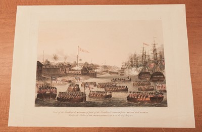 Lot 234 - Moore (Lieutenant Joseph). Sixteen plates from Views in Rangoon, 1825 - 26