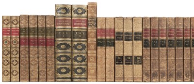 Lot 345 - Bindings. The Works of Samuel Johnson, 12 vols., 1810