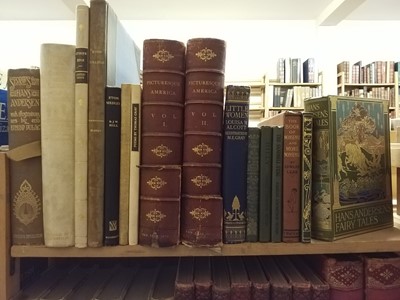 Lot 469 - Literature. A large collection of late 19th & early 20th-century literature & illustrated