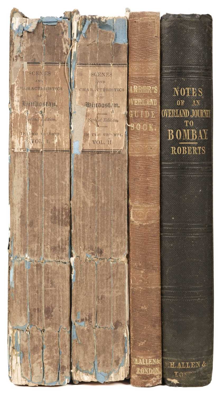Lot 66 - Roberts (Emma). Scenes and Characteristics of Hindostan ,2nd edition, 2 volumes, 1837