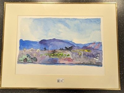 Lot 405 - Procktor (Patrick, 1936–2003). Coastal Mediterranean Landscape, watercolour, signed