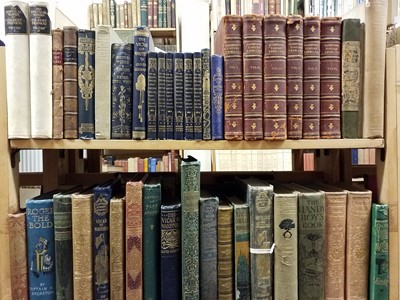 Lot 478 - Literature. A large collection of late 19th & early 20th-century literature & poetry