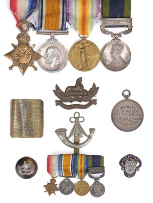 Lot 182 - Gloucestershire Yeomanry. A group of four to Captain W.B. Cornock