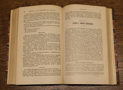 Lot 45 - 1870. Murdoch (John). Catalogue of the Christian Vernacular Literature of India, 1870
