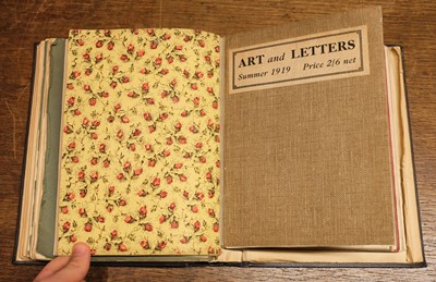 Lot 361 - Art and Letters, 10 issues, 1917-20