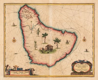 Lot 146 - Barbados. Ogilby (John), Novissima et Acuratissima Barbados..., circa 1672