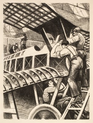 Lot 296 - Nevinson (Christopher Richard Wynne, 1889-1946). Assembling Parts, 1917