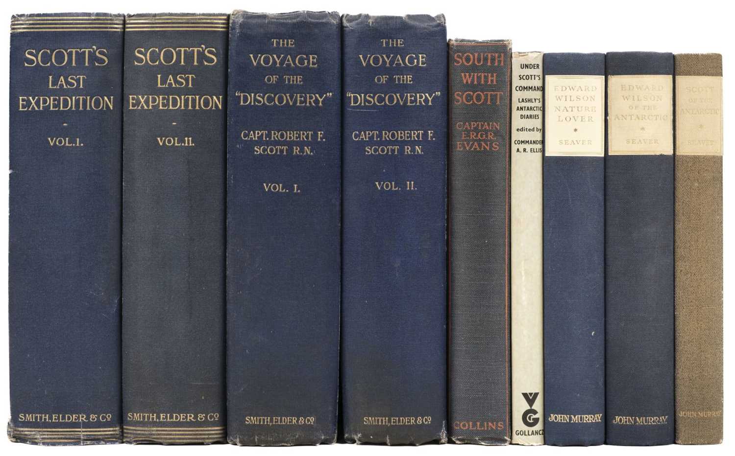 Lot 22 - Evans (Edward). South with Scott, 1st edition, London: W. Collins Sons & Co, 1921