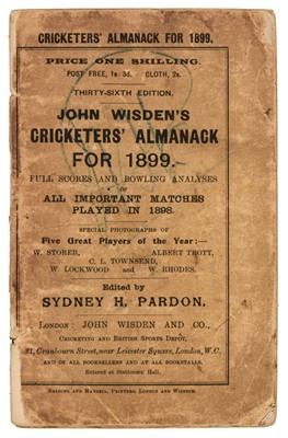 Lot 463 - Wisden. 7 volumes, 1893-99