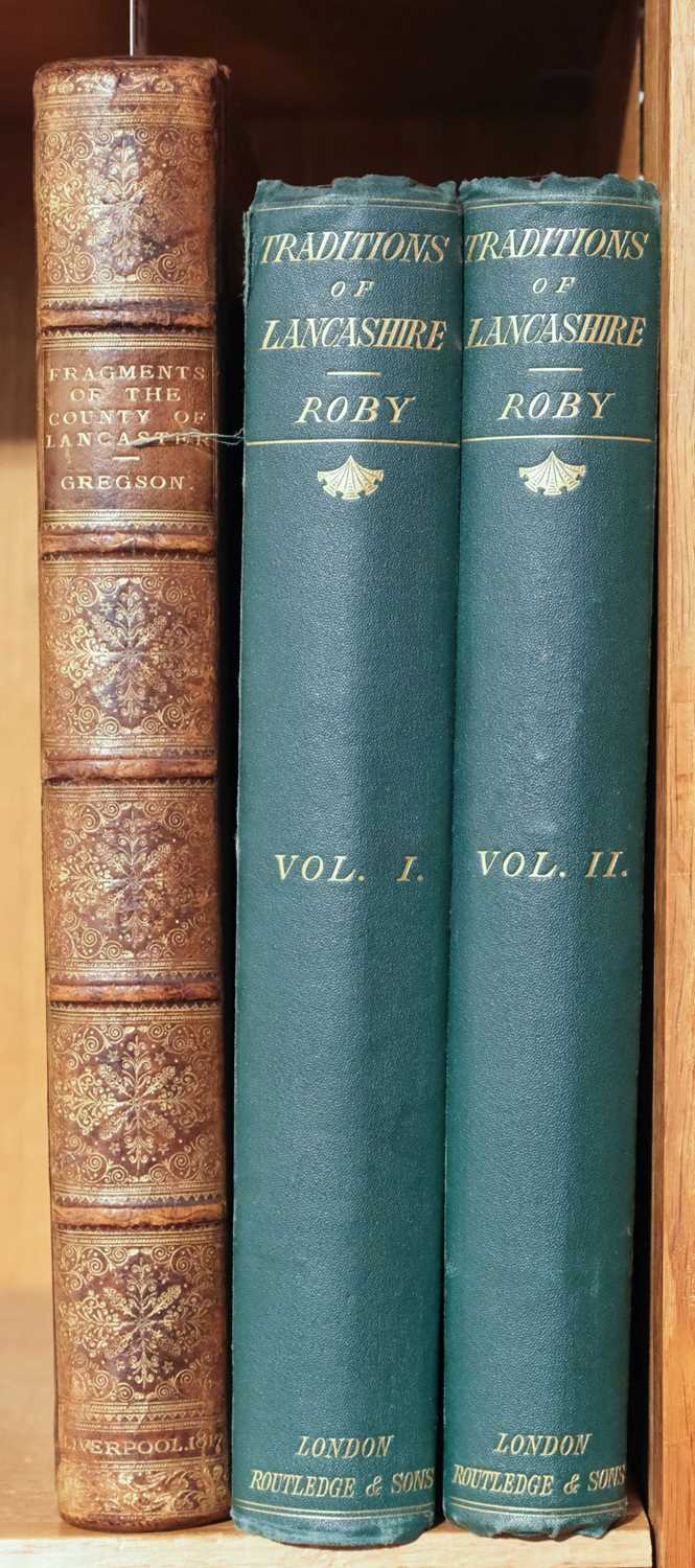 Lot 105 - Gregson (Matthew).  Portfolio, Second Edition... relative to ... Lancaster, 1824