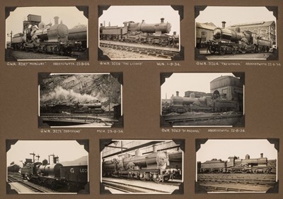 Lot 271 - Railway Photographs. A collection of 10 albums of railway interest, mostly early 20th century