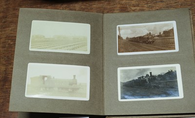 Lot 271 - Railway Photographs. A collection of 10 albums of railway interest, mostly early 20th century