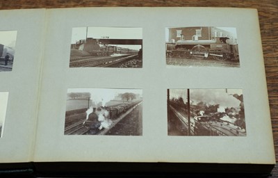 Lot 271 - Railway Photographs. A collection of 10 albums of railway interest, mostly early 20th century