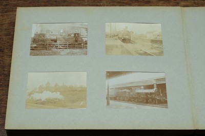 Lot 271 - Railway Photographs. A collection of 10 albums of railway interest, mostly early 20th century