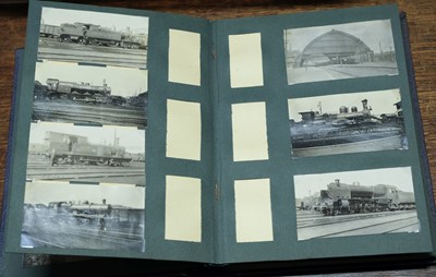 Lot 271 - Railway Photographs. A collection of 10 albums of railway interest, mostly early 20th century