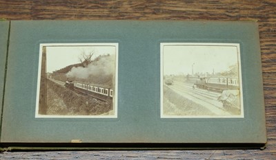 Lot 271 - Railway Photographs. A collection of 10 albums of railway interest, mostly early 20th century