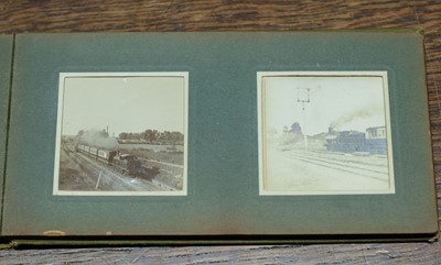 Lot 271 - Railway Photographs. A collection of 10 albums of railway interest, mostly early 20th century