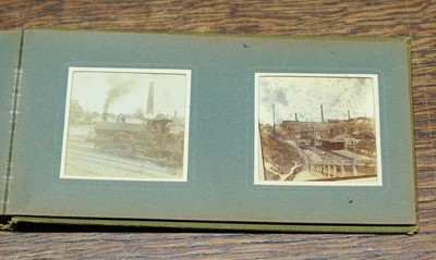 Lot 271 - Railway Photographs. A collection of 10 albums of railway interest, mostly early 20th century