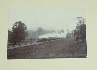 Lot 271 - Railway Photographs. A collection of 10 albums of railway interest, mostly early 20th century