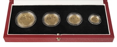 Lot 42 - Gold Coins. United Kingdom Britannia Gold Proof Collection
