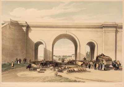 Lot 236 - Bourne (John C.). A collection of 17 prints from 'The Great Western Railway', 1846