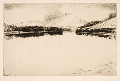 Lot 364 - Cameron (D.Y., illustrator). The District of Menteith, 1930