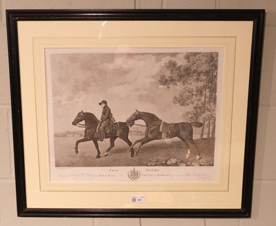 Lot 241 - Stubbs (George Townley). Two hacks Belonging to Henry U. Reay...., G. T. Stubbs, 1792