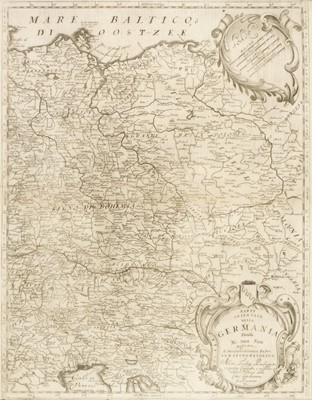 Lot 172 - Germany & Poland. Coronelli (Vincenzo), Parte orientale Della Germania..., 1698