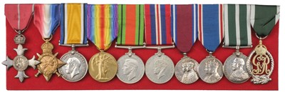 Lot 508 - Naval. A group of ten to Skipper Lieutenant-Commander J.W. Hubbard, MBE, RD