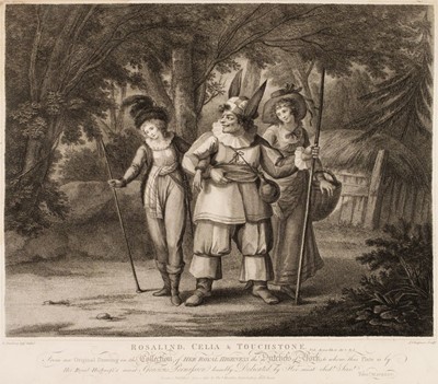 Lot 219 - Bunbury (H.). Twenty-Two Plates, Illustrative..., in the Plays of Shakespeare, circa 1810