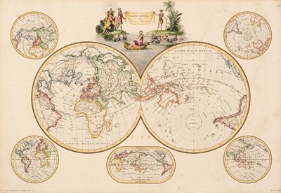 Lot 225 - World. Chamouin (J. B. M.), Mappe-Mondes sur Diverses Projections, circa 1815