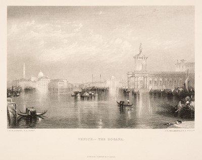 Lot 295 - Turner (J. M. W.). A collection of 29 engravings, mostly from 'The Turner Gallery', 1870