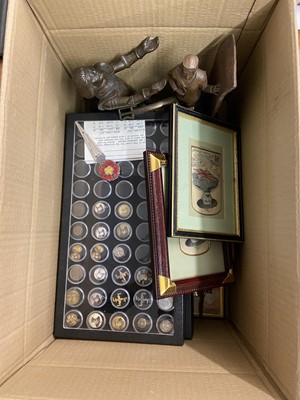 Lot 318 - Scouting. A collection of Boy Scout and Baden-Powell badges and medals and associated items