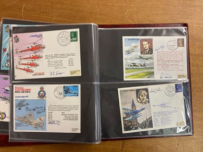 Lot 6 - First Day Covers. A collection of approximately 40 signed aviation FDCs