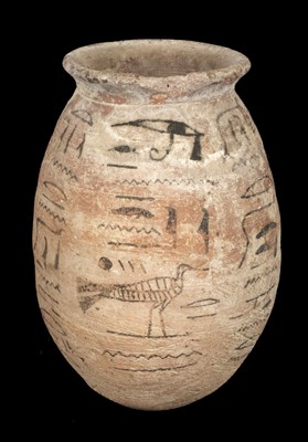 Lot 124 - Egypt. An ancient Egyptian vase formerly from the Gérard Moeller collection