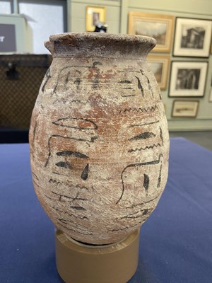 Lot 124 - Egypt. An ancient Egyptian vase formerly from the Gérard Moeller collection