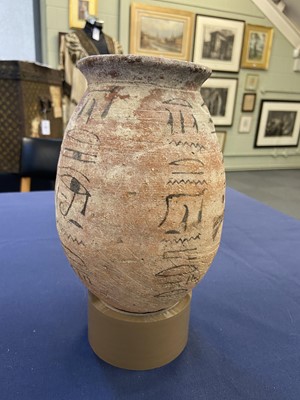 Lot 124 - Egypt. An ancient Egyptian vase formerly from the Gérard Moeller collection