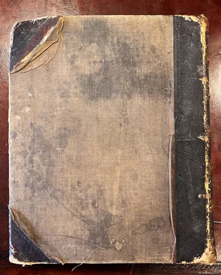 Lot 56 - Hampshire. Hampshire scrap album, circa 1870