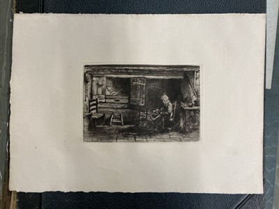 Lot 235 - Jongkind (Johann Barthold, 1819-1891). Moulins en Hollande, 1867, etching, and 4 others